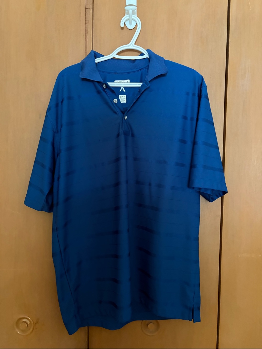 Antigua Men's Royal Blue Short-Sleeve Polo